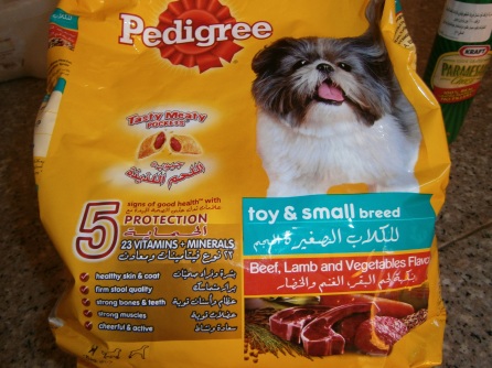 Dubai Dog Food!